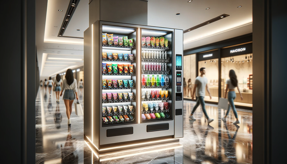 zwiększony dochód z automatów vendingowych
